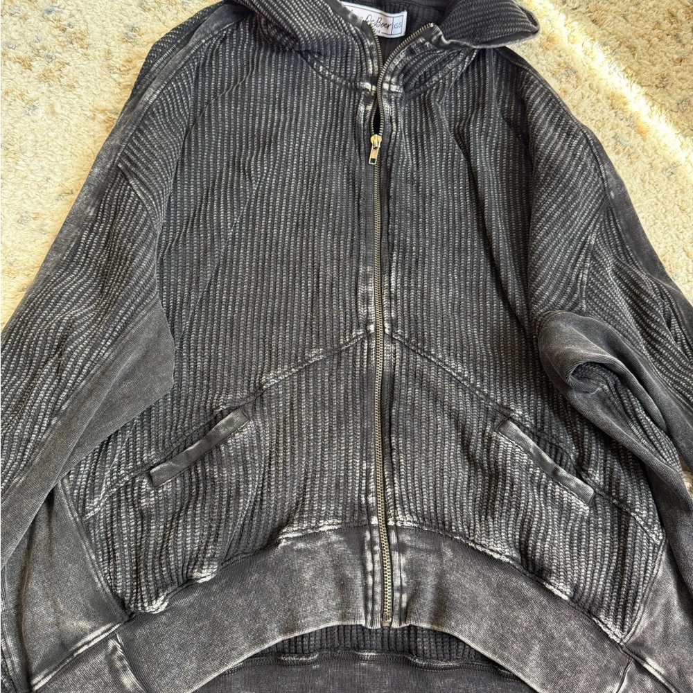 Women’s Chelsea DeBoer Gray Zip-Up Hoodie